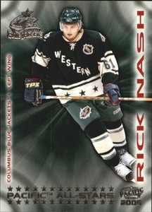 2004-05 (BLUE JACKETS) Pacific All-Stars #4 Rick Nash