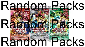 3X SEALED - Yu-Gi-Oh Booster Packs RANDOM LOT (9 Cards Booster Packs) yugioh TCG - Picture 1 of 1