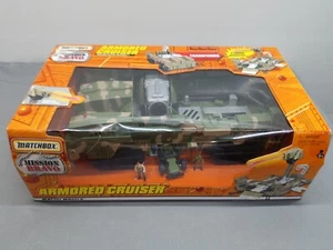 1999 Matchbox Mission Bravo ARMORED CRUISER Military Toy Play Set - Rare Sealed - Picture 1 of 15