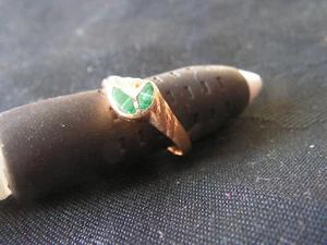 bague argent avec poincon - Picture 1 of 4