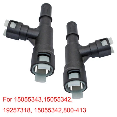 2x Para Chevy Tahoe GMC Yukon Cadillac 2000-2014 Camiseta Conector Manguera Entrada Calentador Foto 1 de 4