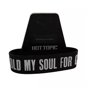 Silikonarmband "I SOLD MY SOUL FOR CONCERT TICKETS" von Hot Topic #B2178 - Bild 1 von 1
