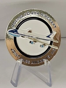 Presidential Boeing VC-25A JB Andrews Air Force One Challenge Coin. - Picture 1 of 3