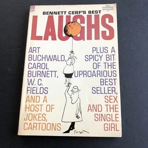 Bennett Cerf's Best Laughs #M43 1963-Maco-Jokes-gags-cartoons-funny stories-H... - Picture 1 of 4