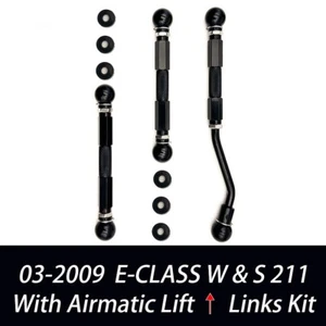 For MERCEDES E 350 W211 S211 Adjustable Airmatic Raise Links Lift Kit levelling - Picture 1 of 7