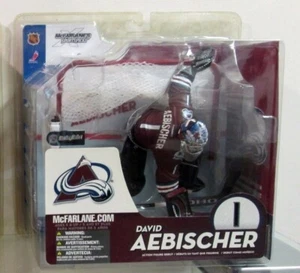 2005-06 MCFARLANE HOCKEY FIGURE SERIES 10 DAVID AEBISCHER COLORADO AVALANCHE NIB - Picture 1 of 9