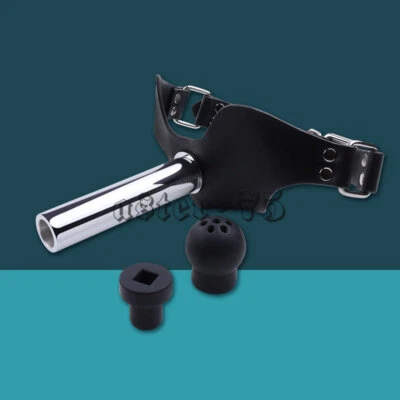 Training Ashtray+Asphyxia Gag Restraints Open Mouth Breathable Fetish For Couple - Image 1 of 4