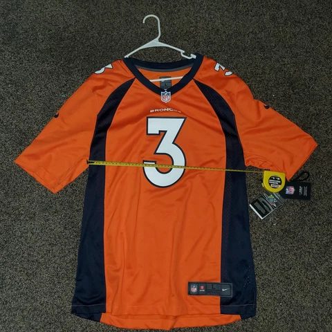 RUSSELL WILSON Fanatics Denver Broncos NFL  Authentic Jersey Nike L 🔥💎 Cover
