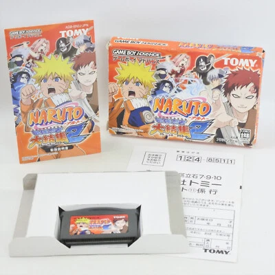 NARUTO Saikyou Ninja DAIKESSHUU 2 Gameboy Advance Nintendo d441 gba - Image 1 of 4