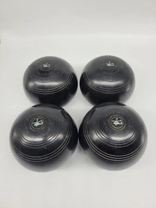 Henselite Super Grip Bowls Championship Size 5 Heavyweight Model Set of 4 - Picture 1 of 10