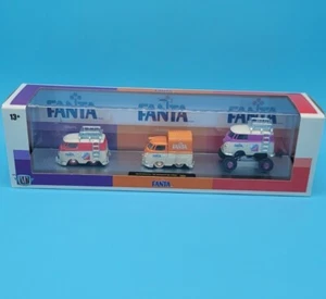 M2 Machines Fanta 1960 Delivery Van 1960 Volkswagen Type 2 Pickup 1960 VW 4x4 - Picture 1 of 5