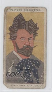 1926 Player's Straight Line Caricatures Tobacco Sir Henry Joseph Wood #49 0n8
