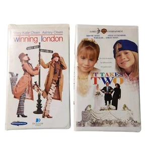 Mary Kate Ashley Olsen Zwillinge VHS-Filme Muschel Es braucht zwei Gewinner Lodon - Bild 1 von 5