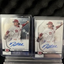 Nick Lodolo 2020 Bowman Sterling Base Auto. Two auto’s!