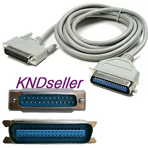 3M 10ft 25P to 36P Parallel Port Printer Cable DB25 25Pin to 36Pin CN36 Male - Picture 1 of 1