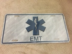 Nueva placa de matrícula EMT de metal para automóvil  - Imagen 1 de 1