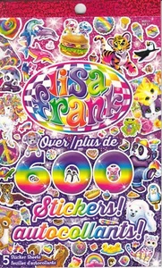 Lisa Frank Sticker Book 600 Stickers ~ Qty 1 - Picture 1 of 6