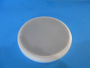*JENSEN 6" SPEAKER GRILLE FOR USE WITH 1103030 & 5203 SPEAKERS WHITE FREE SHIP - Picture 1 of 3