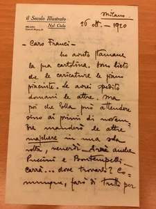 Lettera autografa di Angelo Frattini - Picture 1 of 1