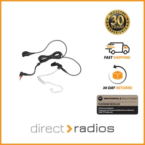 Motorola 2 cables auricular tubo acústico transparente con micrófono y PTT - PMLN7157A - Imagen 1 de 1