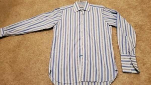 Turnbull & Asser mens Dress Shirt French Cuff  Size XL 15 1/2-39 - Picture 1 of 6