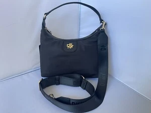 DKNY Women Carol MD Pouchette Shoulder Hand Bag Black MSRP $ 148 - Picture 1 of 8