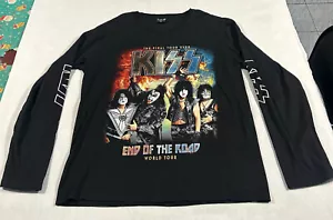 Camisa Manga Larga Kiss End of the Road World Tour Talla XL Nueva - Imagen 1 de 5