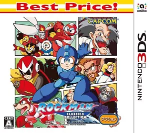 Nintendo 3DS Japan Rockman (Mega Man) Classics Collection Works on Japan Console - Picture 1 of 3