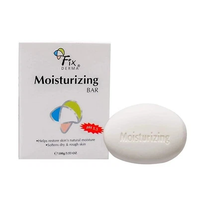 Увлажняющий батончик Fixderma, мыло для сухой и грубой кожи 100 г - Изображение 1 из 4