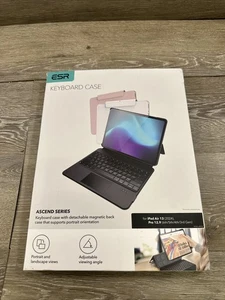 ESR Ascend for iPad Pro 13 Inch 2024, Keyboard Case with Trackpad Black - Picture 1 of 9