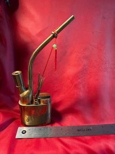 9 1/2 Bronze Wasserpfeife Verzierung - Bild 1 von 5