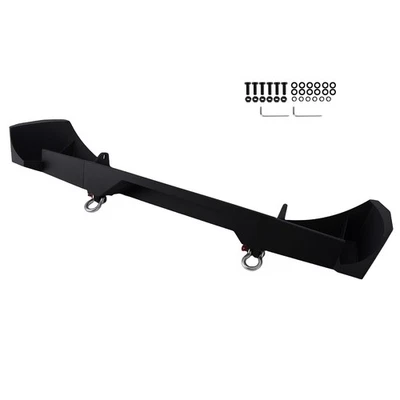 Kit de parachoques trasero de acero para Toyota Tacoma 2005-2015 completo con luces LED negro Foto 1 de 4