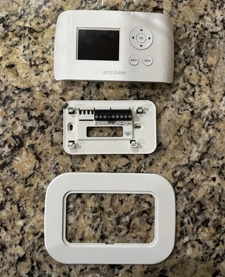 ecobee Smart Si Thermostat 2 Heat-2 Cool Full Color Screen EB-SMARTSi-01 Read - Image 1 of 4