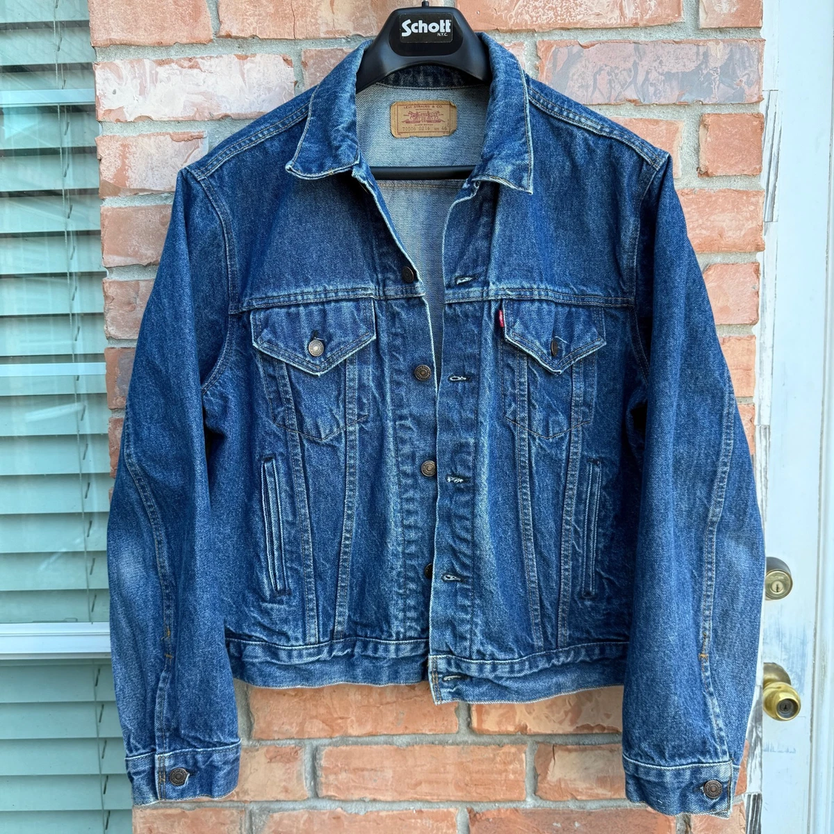 ち*ー様 80's Levis⭐︎70506-0216 ⭐︎USA製Denim 80's LEVI'S 70506-0216 Denim Trucker Jacket SIZE/40 Made in Canada