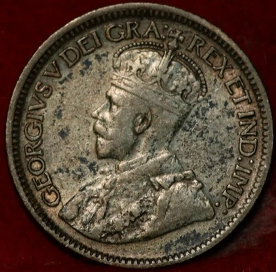 1930 Canada 10 Cents Silver Foreign Coin - Image 1 of 2