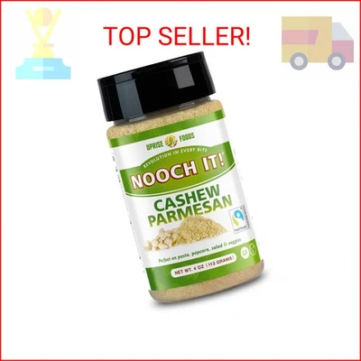 NOOCH IT Cashew Parmesan Cheese – 4oz | Dairy-Free, Organic, Fair Trade, Non-GMO - Image 1 of 2