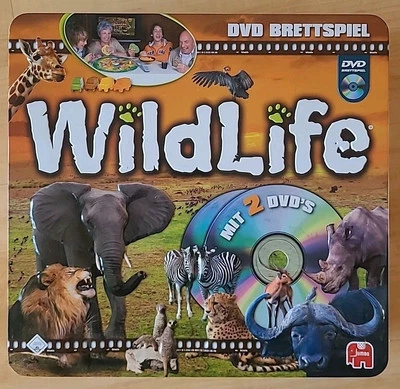Wildlife - DVD Brettspiel Jumbo 2006 Metallbox Gesellschaftsspiel Unbespielt  - Bild 1 von 4