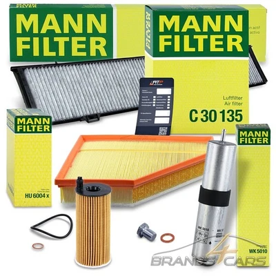 MANN-FILTER INSPEKTIONSPAKET FILTERSATZ B FÜR BMW 3-ER E90 E91 E92 E93 316 318 - Bild 1 von 4