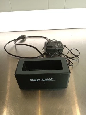 USB SuperSpeed 3.0 to SATA III Hard Drive Docking Station, MK-UB30 - Image 1 of 3