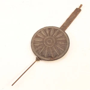 Cuckoo Clock Pendulum Wooden 9 inches Long - XC687 - Picture 1 of 3