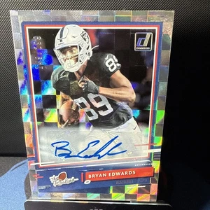 2020 Panini Donruss The Rookies #TR-BE Bryan Edwards Raiders #149/299 Numbered! - Picture 1 of 4