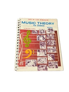 Music Theory for Children – Michiko Yurko – 1979 Vintage Teaching Book - Foto 1 di 19