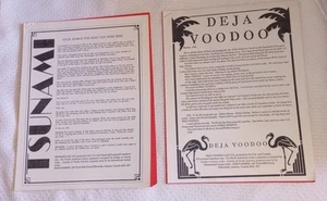 Bob Farmer Mentalism Lot Tsunami & Deja Voodoo Card Magic - Picture 1 of 3