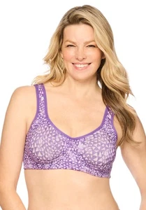 Comfort Choice Women's Plus Size Out Wire Bra - Picture 1 of 13