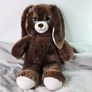 Build a Bear Sweet Mocha Bunny 40cm BAB Brown Colour White Ears Soft Details - Picture 1 of 8