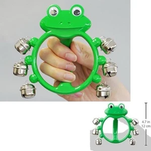 Zenon Bambina Handbell frog green BHB-FRGR Weight 63g Made in Japan - Picture 1 of 9