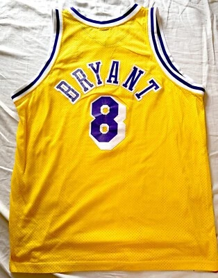 RARE: Kobe Bryant - 1996 Rookie Year Jersey by Starter - 52 - Image 1 of 2