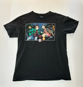 Demon Slayer T-shirt - Black - Medium - Men’s - 100% Cotton - Picture 1 of 3