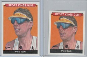 DAVE SCOTT 2018 SPORT KINGS GUM CARDS BASE & MINI-LET'S HAGGLE-SEND ME AN OFFER!