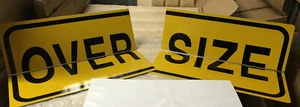 OVERSIZE Aluminium Hinged Signs - 600x450mm 2PC - Picture 1 of 3